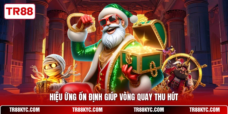 Hiệu ứng ổn định giúp vòng quay thu hút 